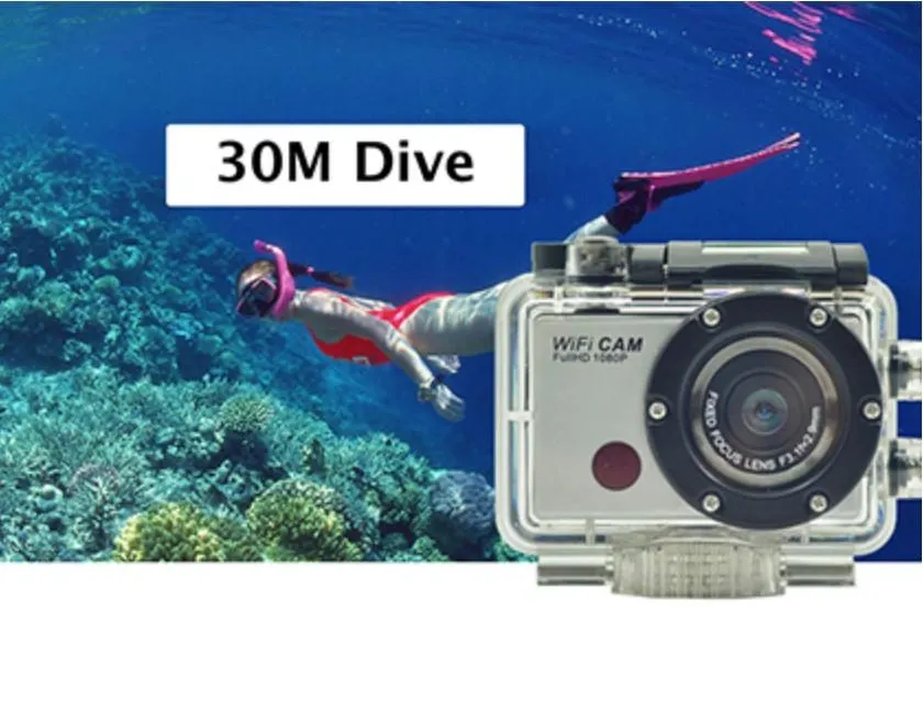 1080HD Wi-Fi Adventure Video Camera