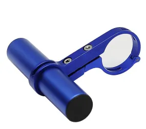 10cm blue Aluminum alloy bicycle extension rod, multi-function extension bracket AZ10361