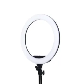 14" LED Ring Light 5600K 3000LM Dimmable Stand MakeUp Studio Video