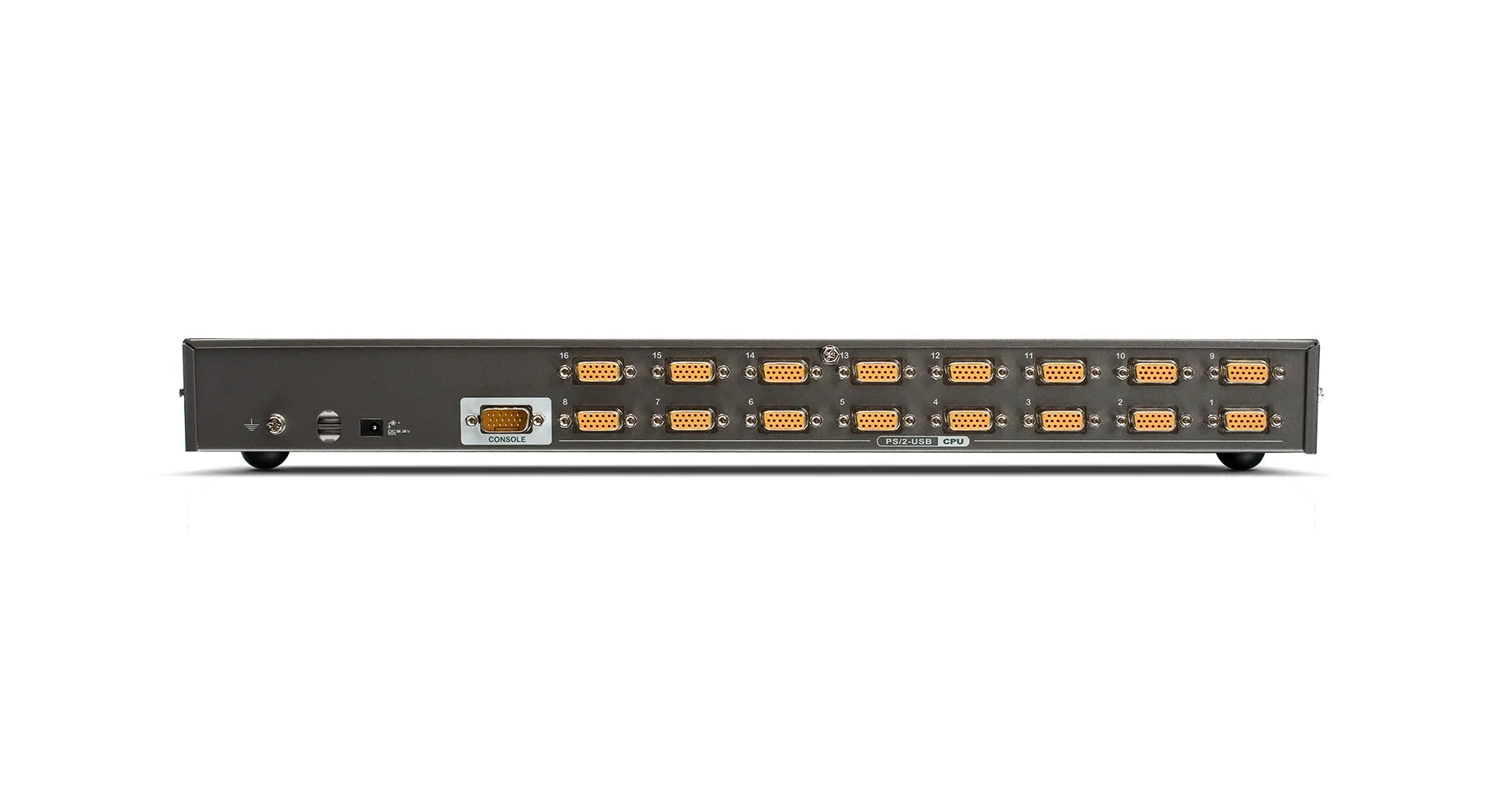 16-Port USB PS/2 Combo KVM Switch with USB KVM Cables (TAA)