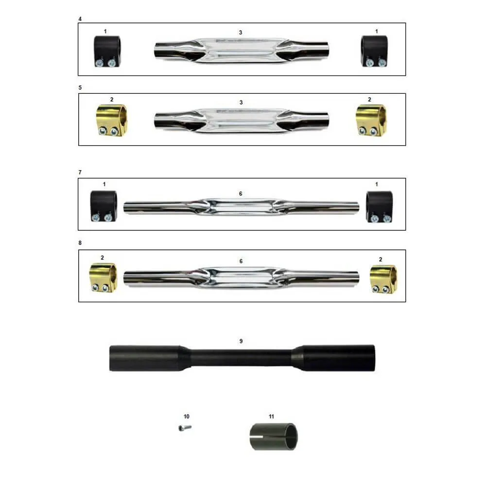 2 | Gold Torsion Bar Clamp