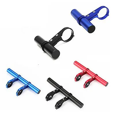 20cm black Aluminum alloy bicycle extension rod, multi-function extension bracket AZ10369