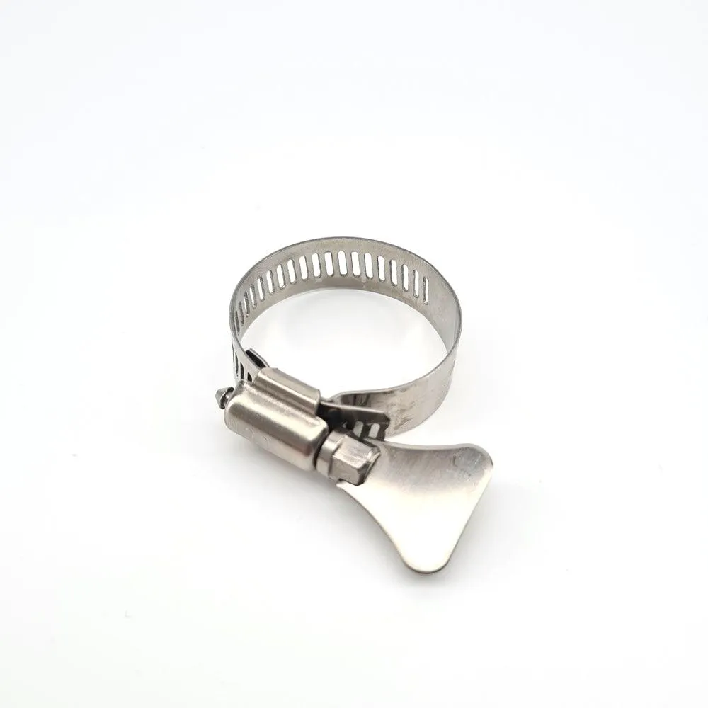 21-38mm Stainless Steel butterfly hose clamp