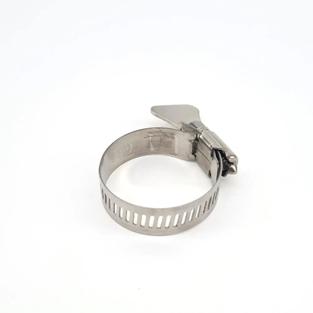 21-38mm Stainless Steel butterfly hose clamp