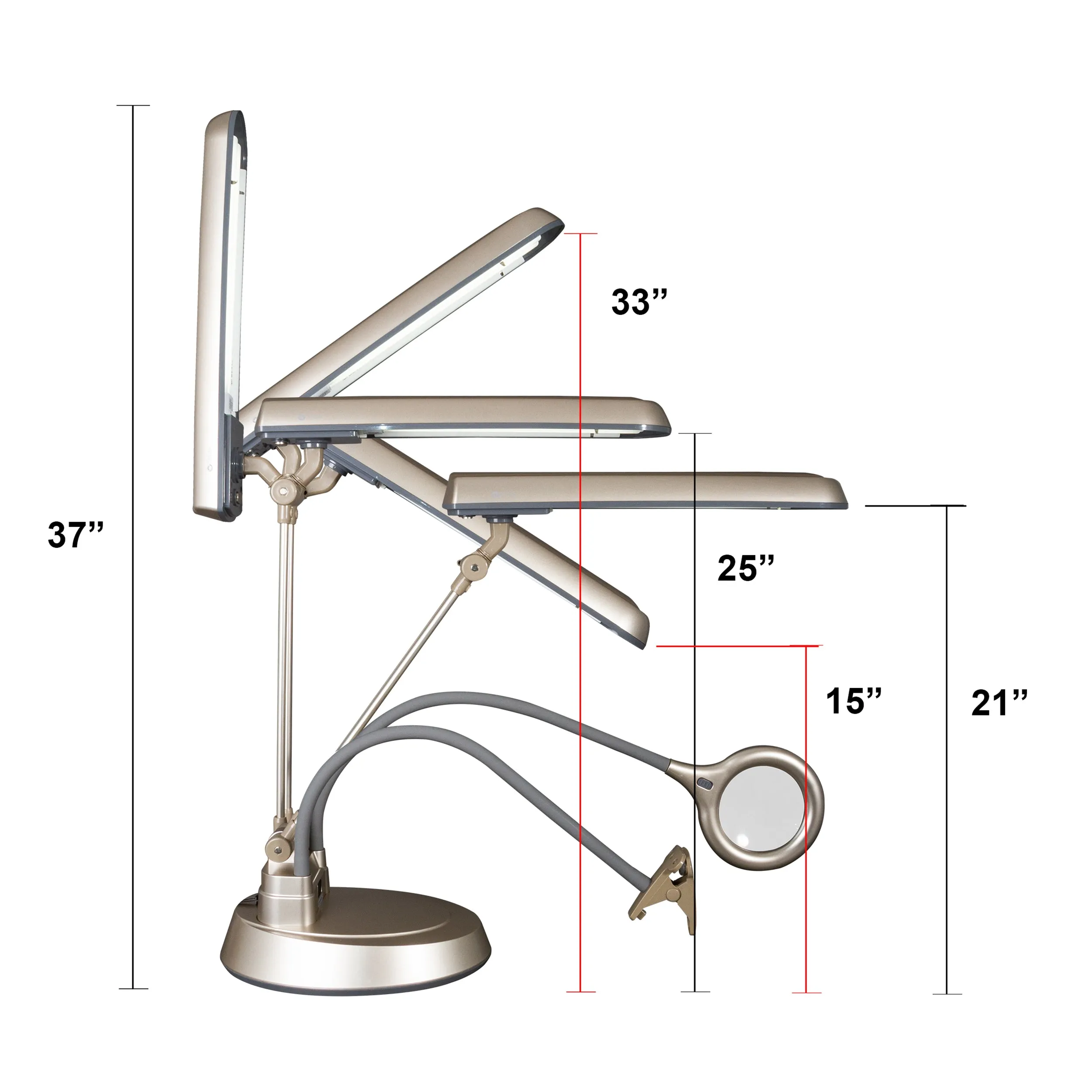 24w Ultimate 3-in-1 Craft Lamp