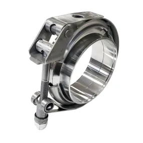 3.500" V-Band Assembly "Male/Female" 304 Stainless - Quick Release Clamp