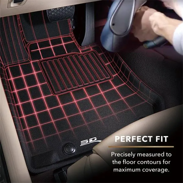 3D MAXpider Floor Mats Dodge Charger AWD / RWD (11-23) All-Weather Kagu Series - Front or Second Row