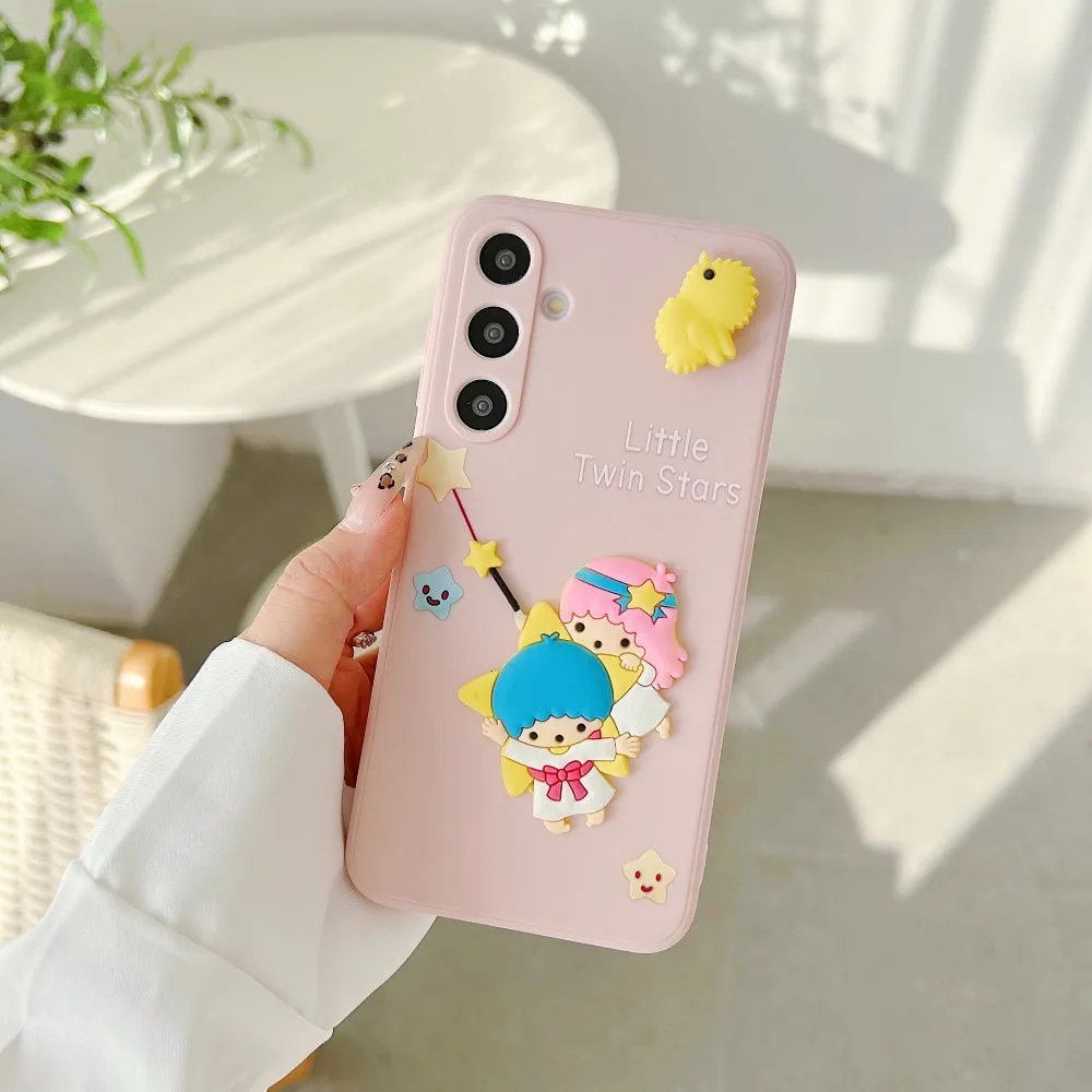 3D Spin Flower Silicone Soft Phone Case - Mi Note 13 Pro (5G)