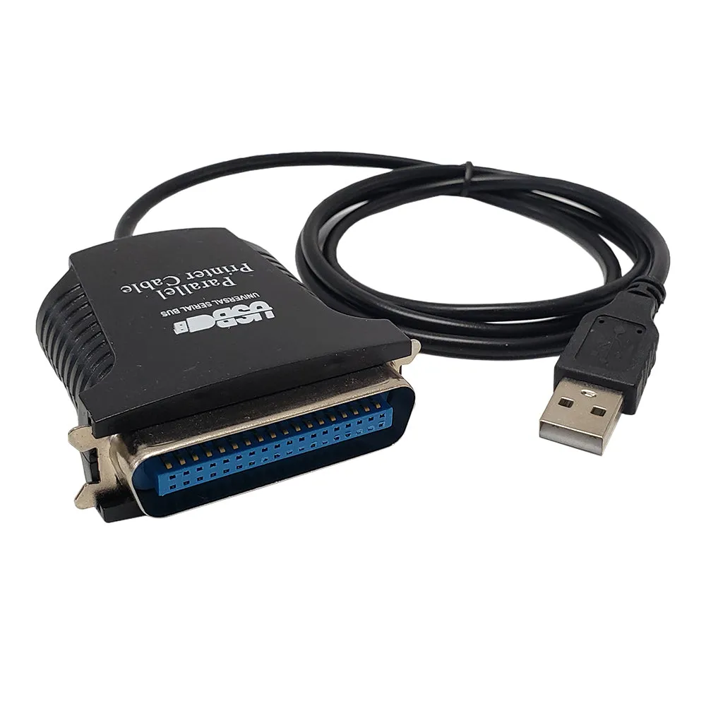 3ft USB A Male to C36 IEEE 1284 Parallel Converter