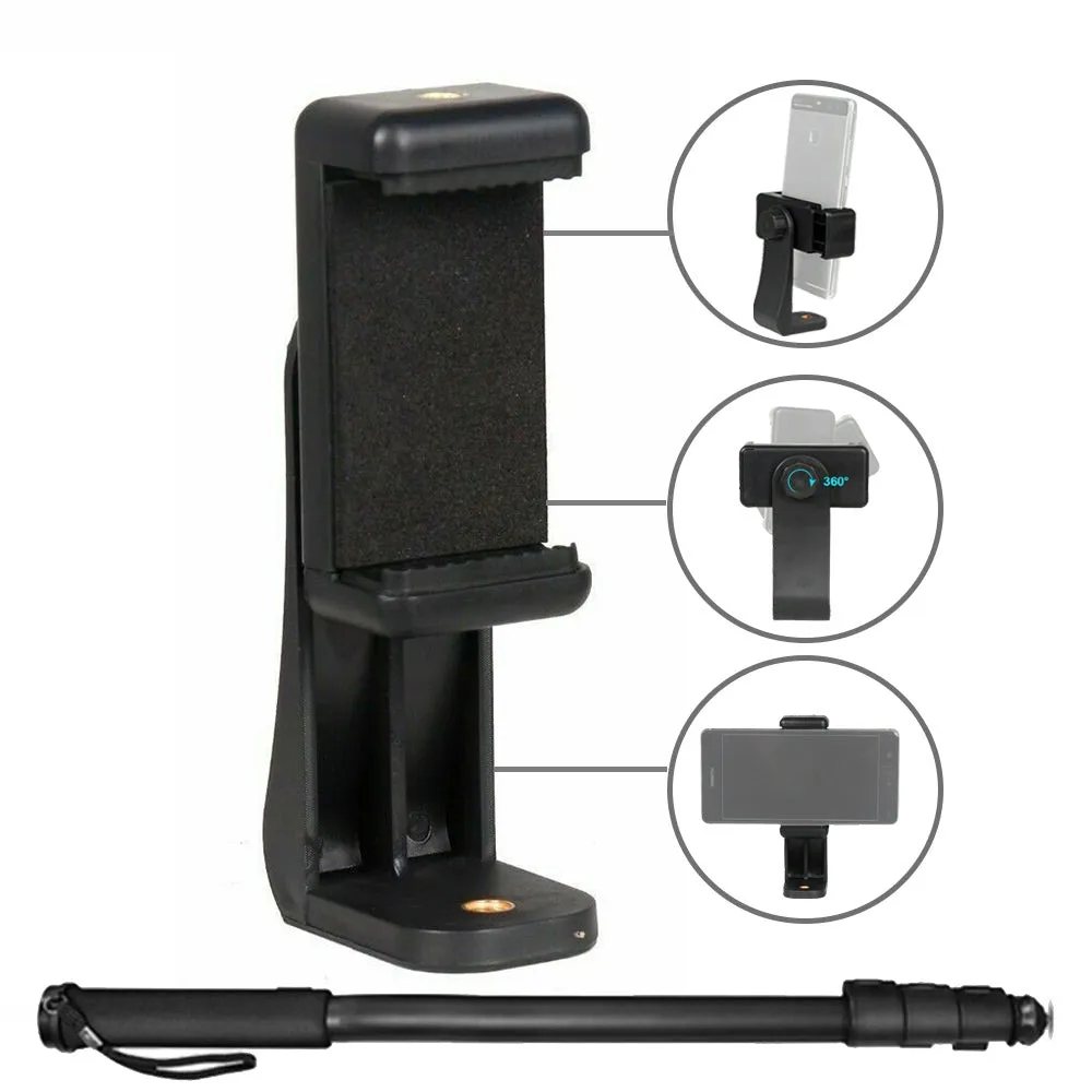 61 Inch Monopod   Phone Holder