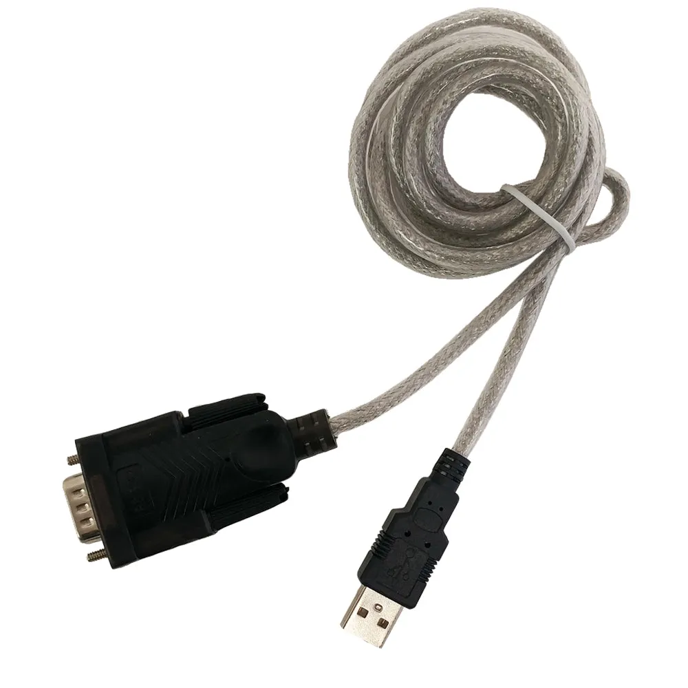 6ft USB A Male to DB9 Male Serial Converter