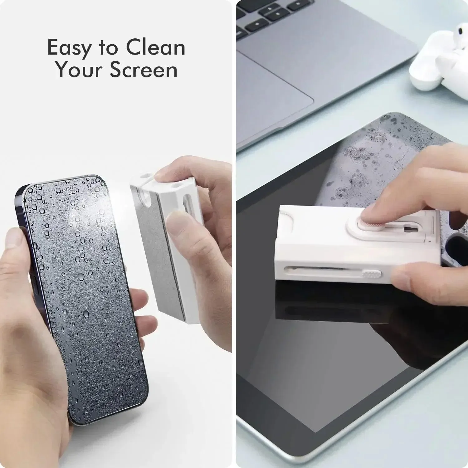 8-in-1 Electronic Cleaner Kit - All-in-One Keyboard, Headphone & Screen Cleaning Solution