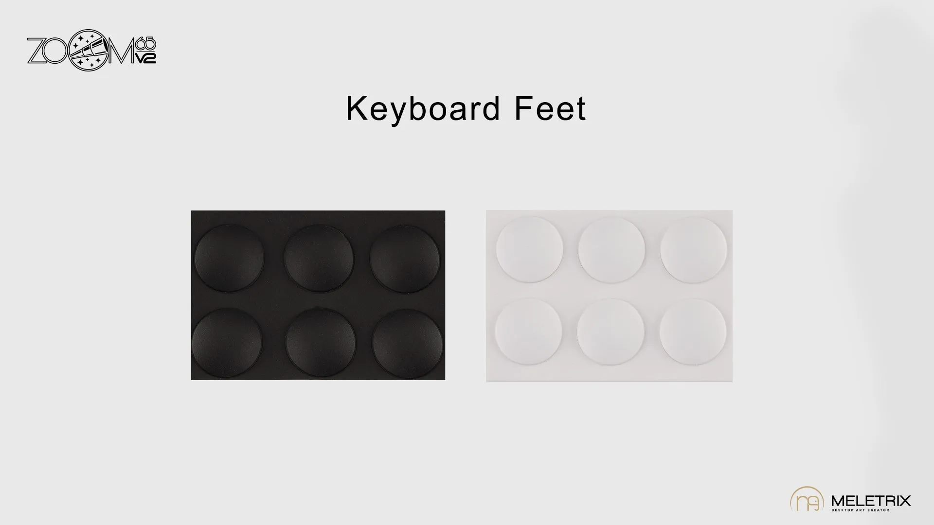 Add-on Plates and Misc. Components for Zoom65 Essential Edition V2 Keyboard Kits