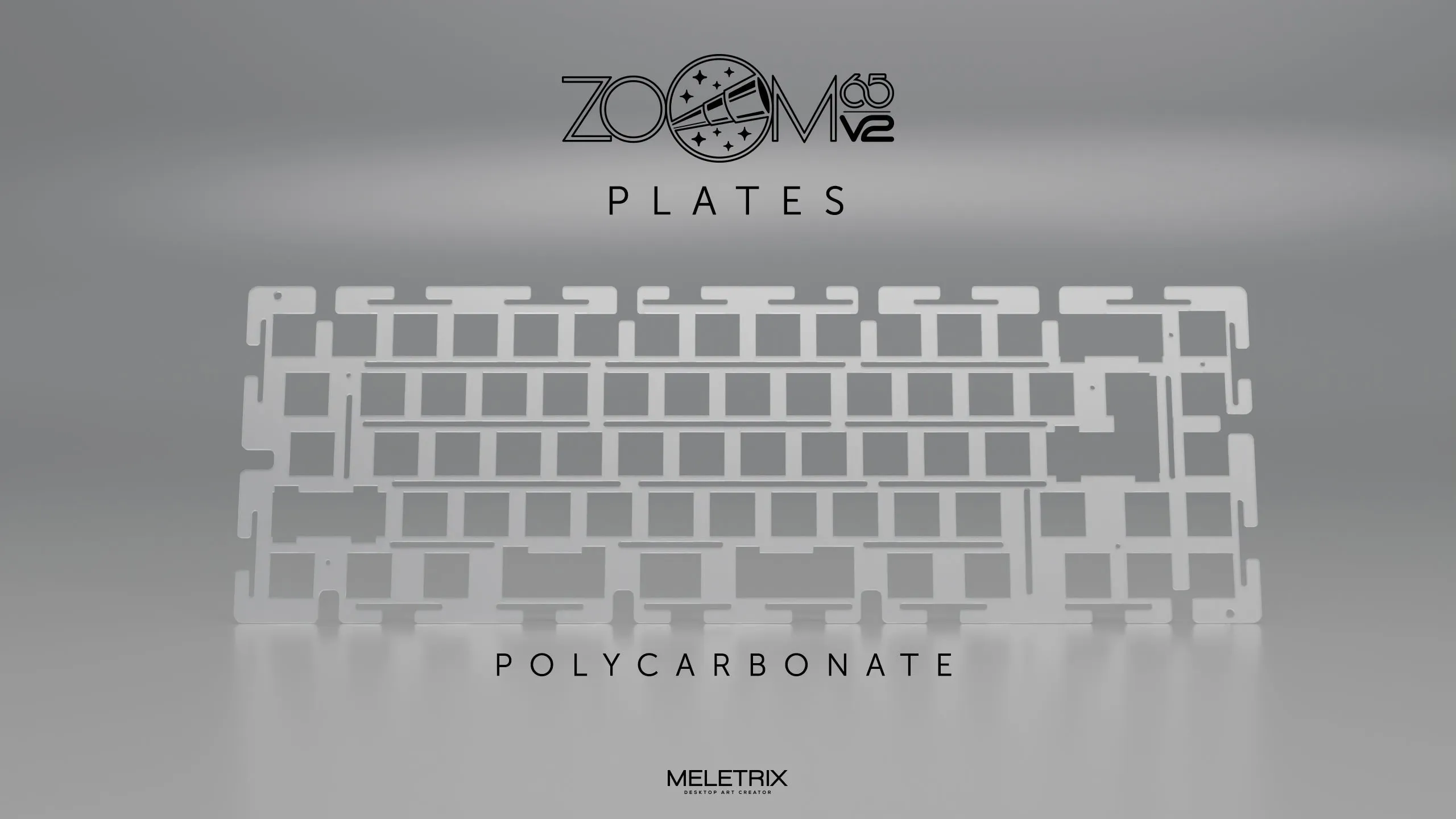 Add-on Plates and Misc. Components for Zoom65 Essential Edition V2 Keyboard Kits