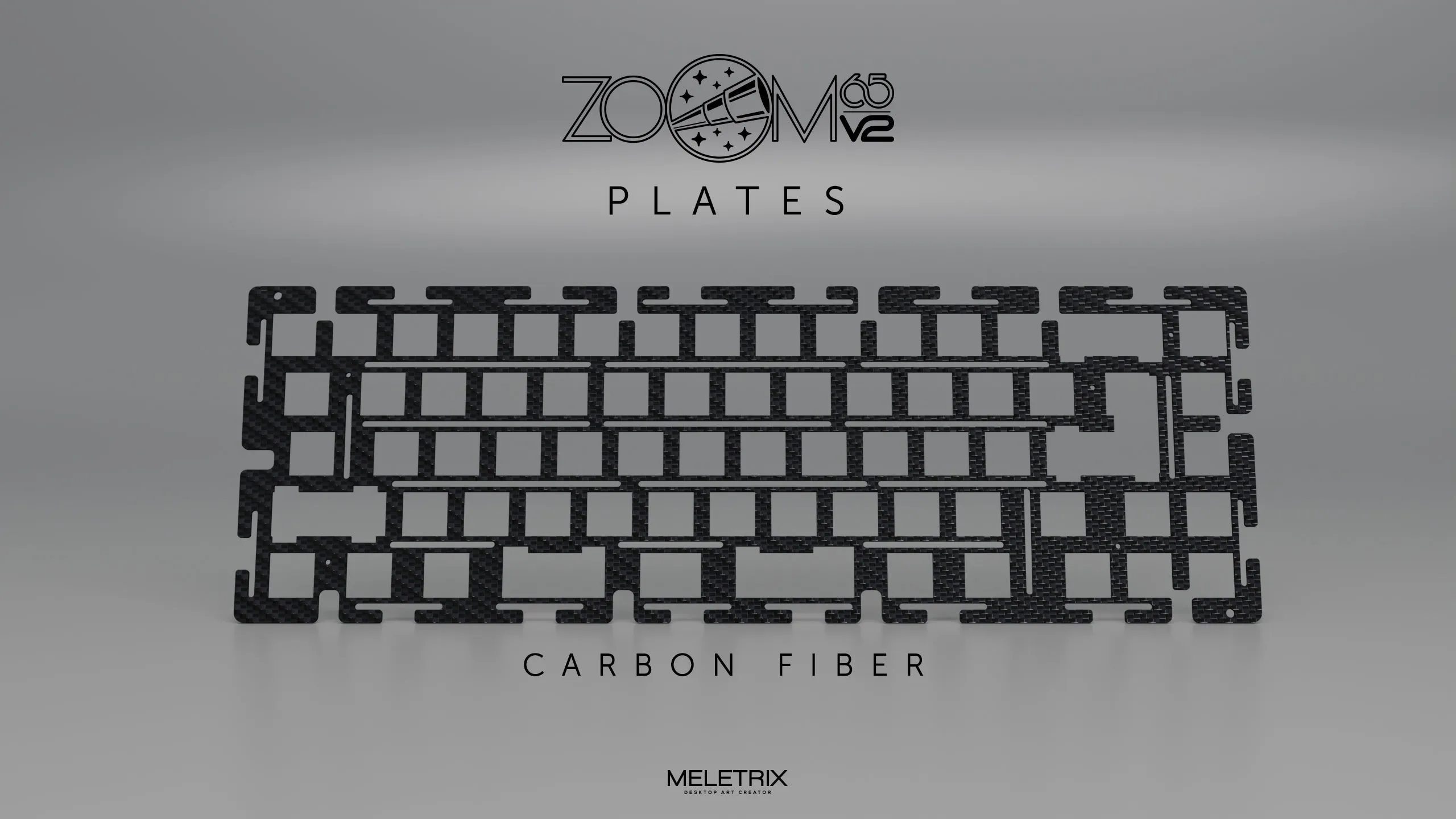 Add-on Plates and Misc. Components for Zoom65 Essential Edition V2 Keyboard Kits