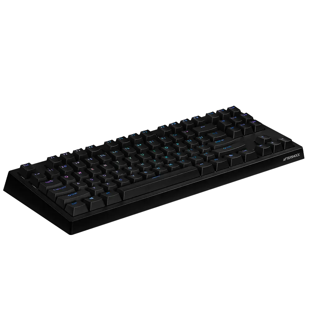 Aftershock Oden V2 TKL | 87 Key Wired Mechanical Keyboard (Black)