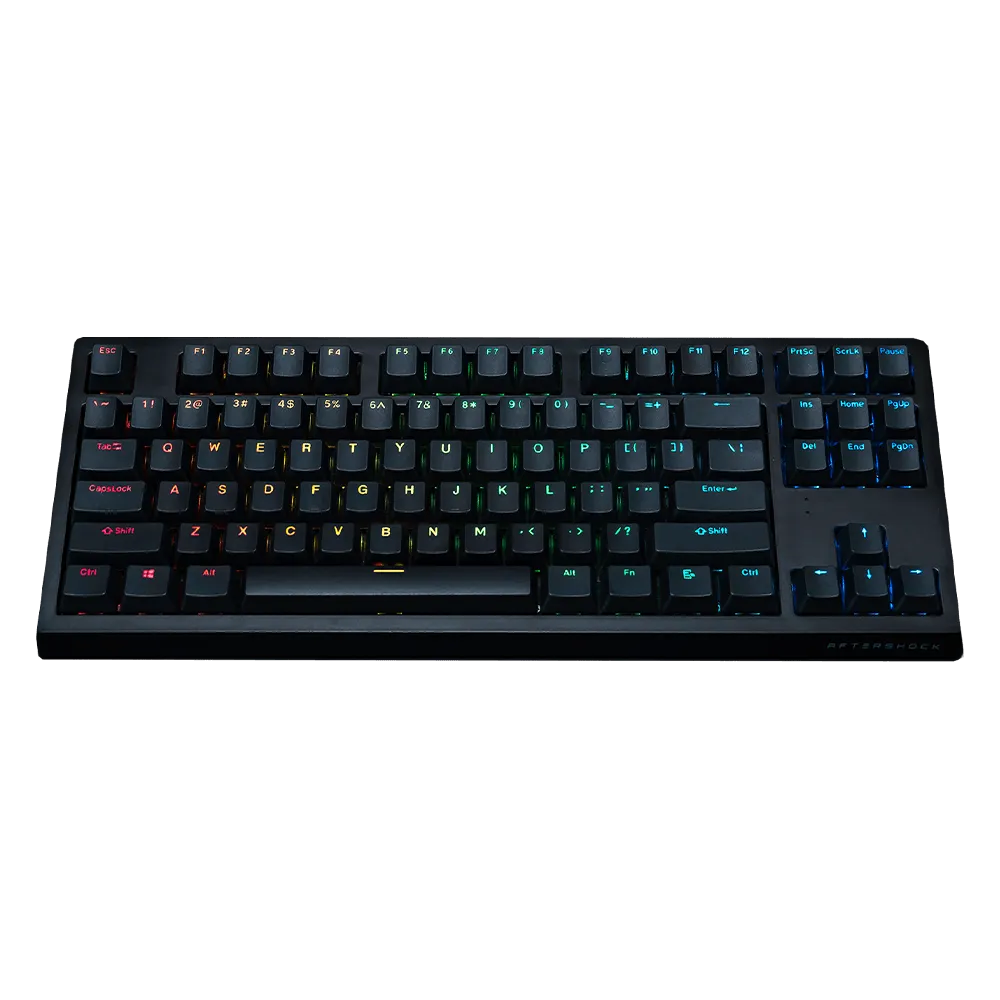 Aftershock Oden V2 TKL | 87 Key Wired Mechanical Keyboard (Black)