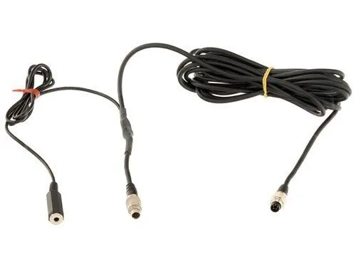 AiM SmartyCam 7-Pin to 5-Pin CAN Cable with Microphone Jack, 4M