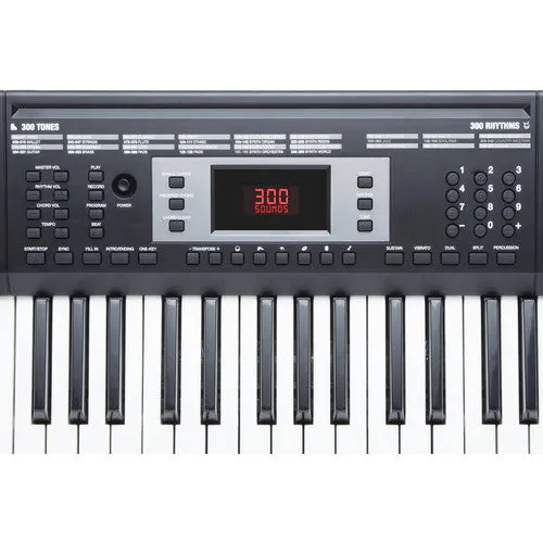 Alesis Melody 61 MKII 61-Keys Digital Keyboard with Built-In Speakers and 300 Tones (Bench and Stand Included) | Mark II