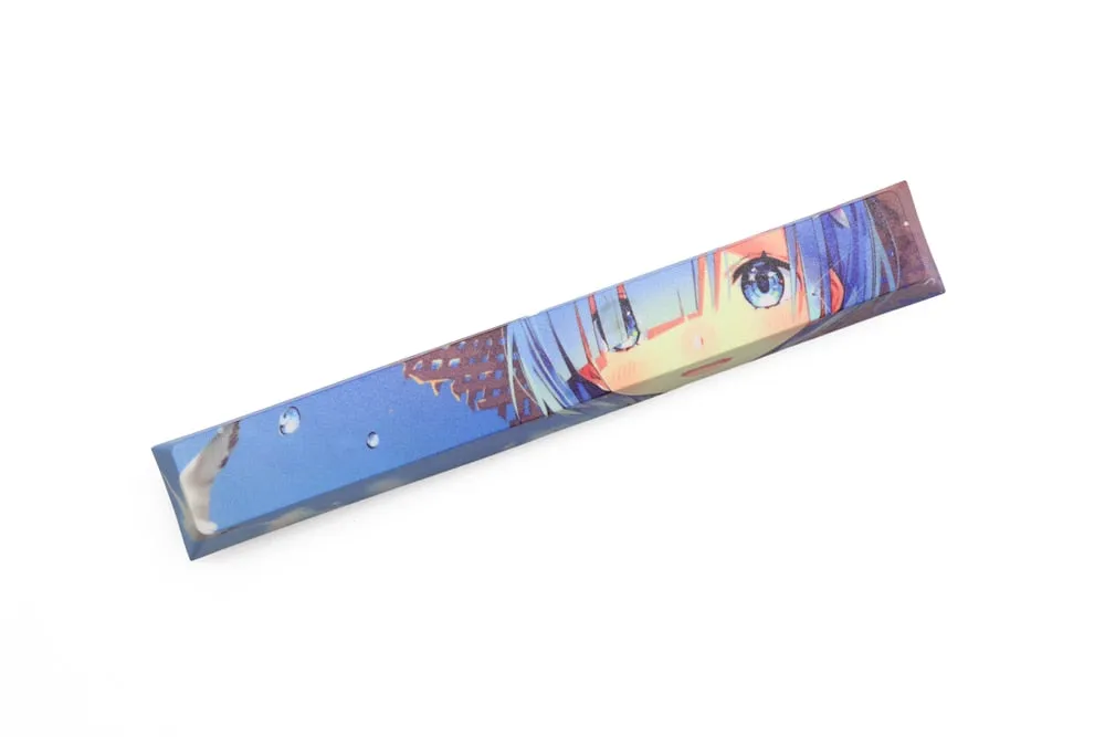 Allover dye subbed Keycap Novelty 6.25u spacebar pbt for keyboard Megumi Kato Rem Yuuki Asuna