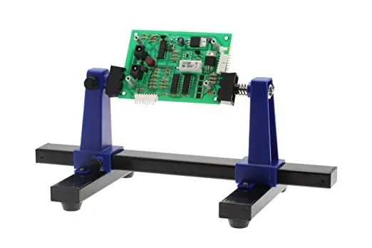 AmScope Adjustable Circuit Board Holder and Clamping Kit