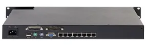 APC KVM0108A | 1U | KVM 2G | Analog | 1 Local User | 8 ports | Black (KVM0108A)