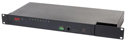 APC KVM0108A | 1U | KVM 2G | Analog | 1 Local User | 8 ports | Black (KVM0108A)