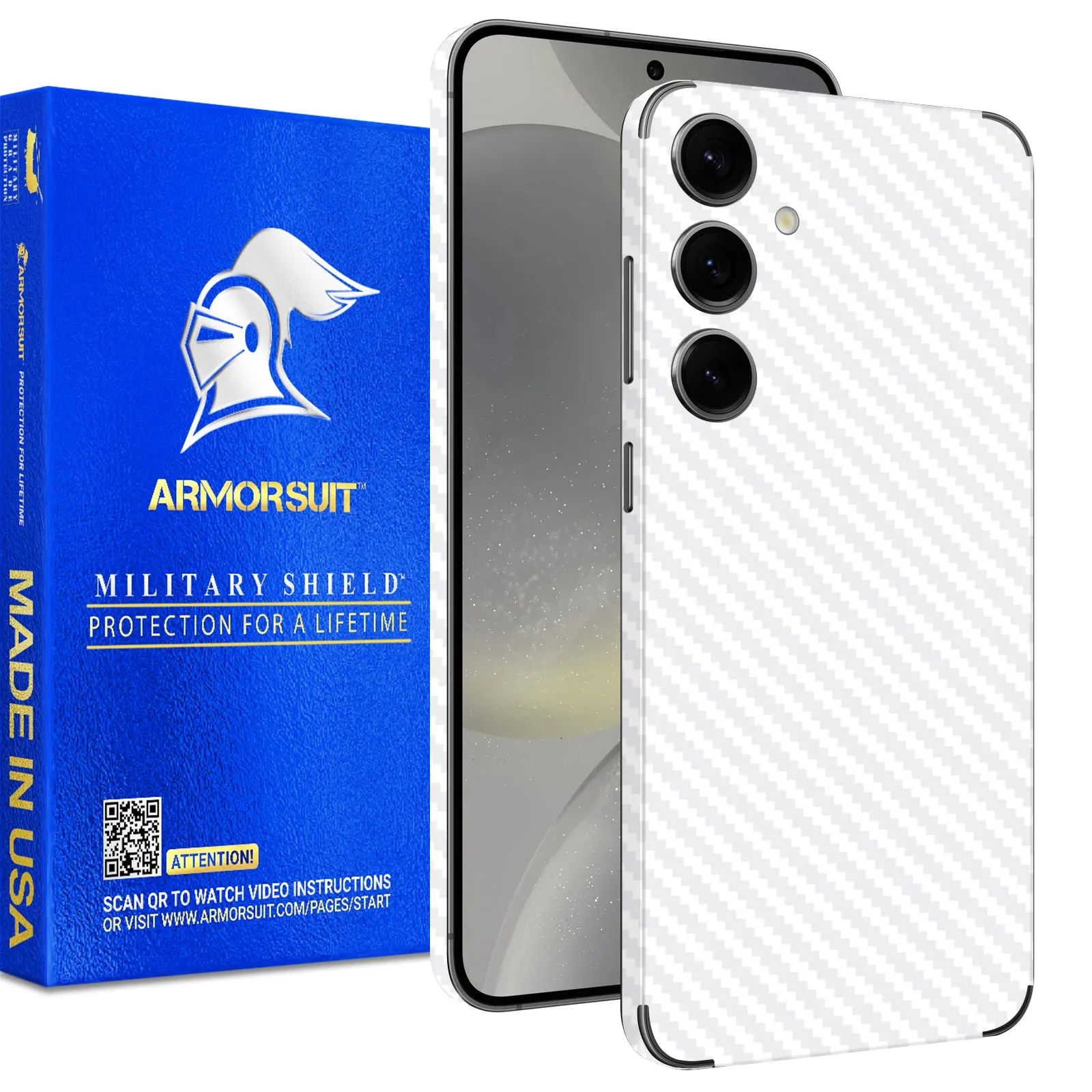 Armorsuit MilitaryShield Vinyl Skin Wrap Film for Samsung S24