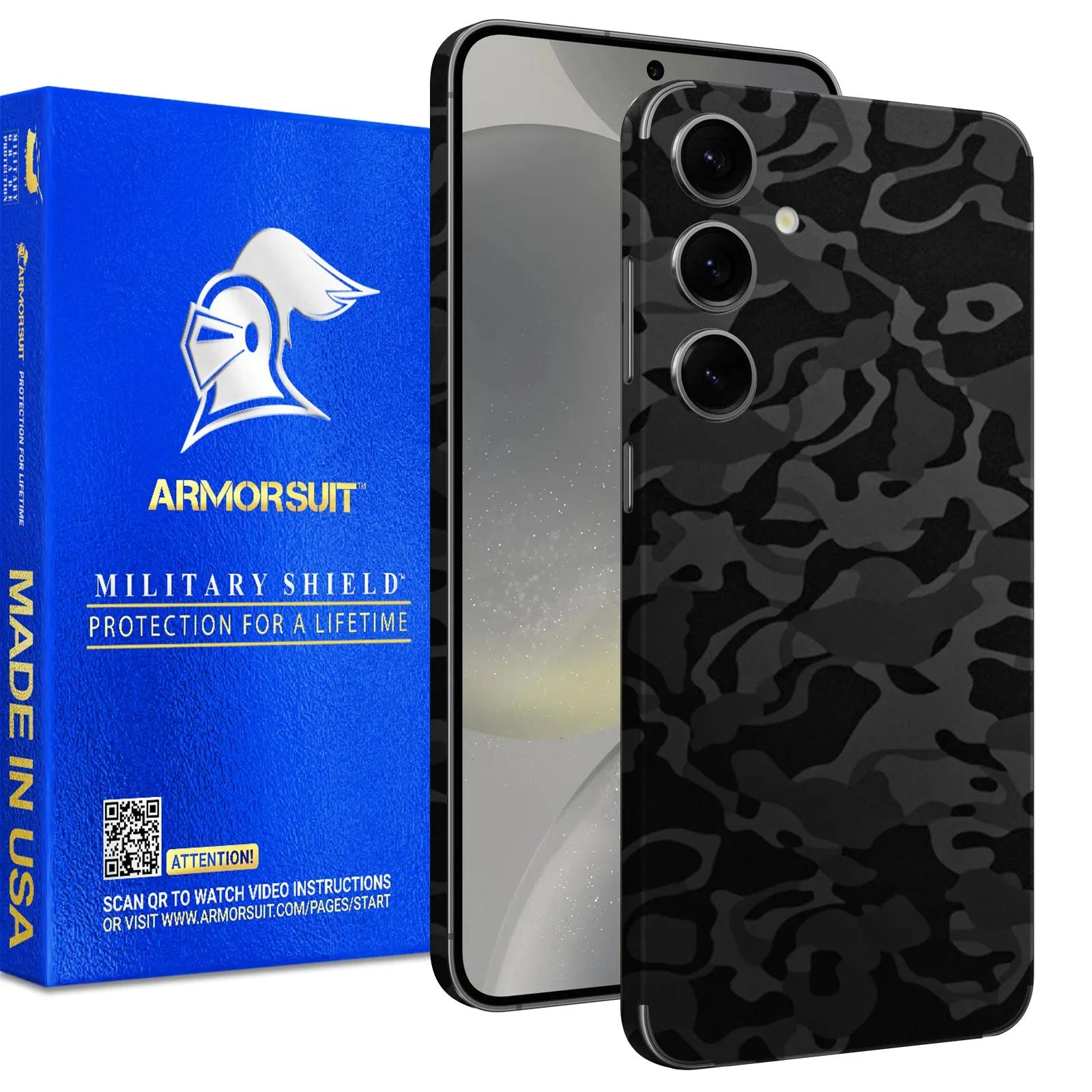 Armorsuit MilitaryShield Vinyl Skin Wrap Film for Samsung S24