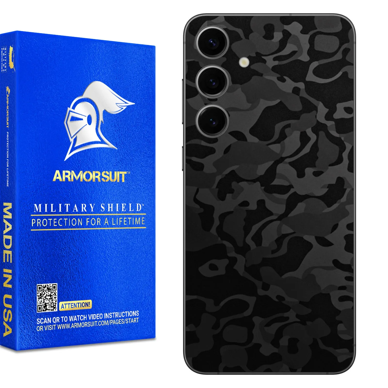 Armorsuit MilitaryShield Vinyl Skin Wrap Film for Samsung S24