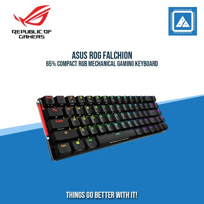 ASUS ROG FALCHION 65% COMPACT RGB MECHANICAL GAMING KEYBOARD