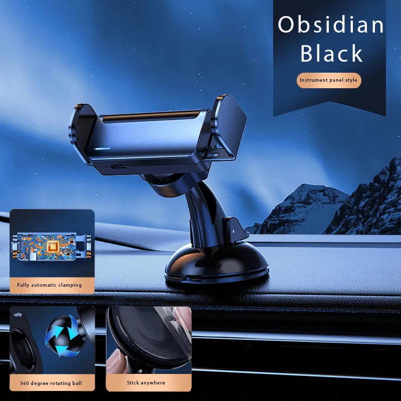 Automatic sensor locking car mobile phone holder suitable for mobile phone holder