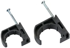 B & K P24-050HC Half Pipe Clamp, Polypropylene, 1/2 in Pipe/Conduit :BAG10: QUANTITY: 1