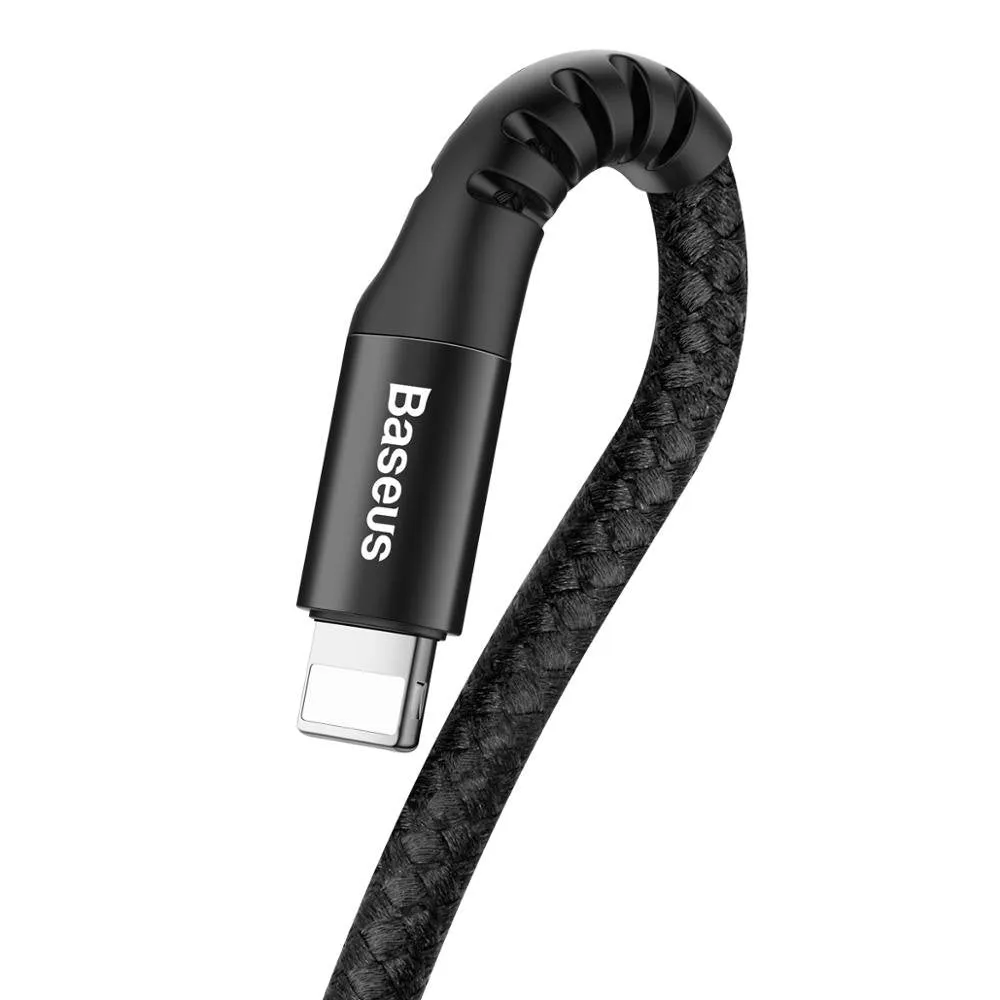 Baseus USB Cable - Fish Eye Spring Data Cable For Lightning Devices