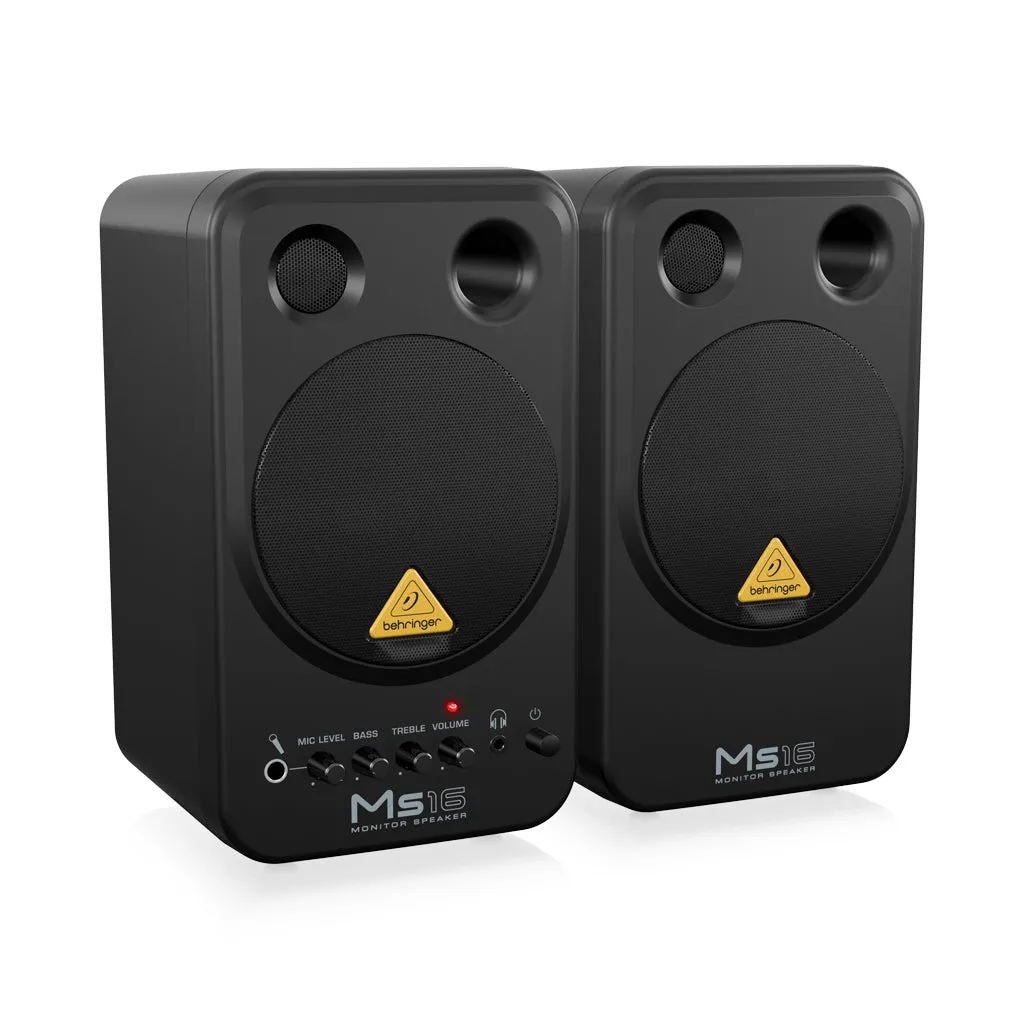 Behringer MS16 Multimedia Speakers (Pair)