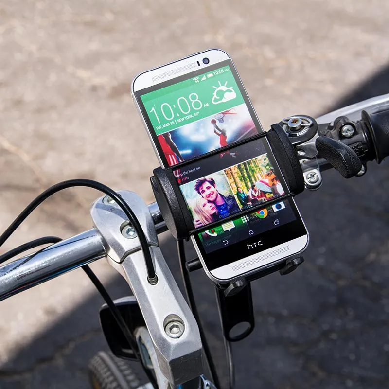 Bike or Motorcycle Mega Grip™ Phone Holder Strap Mount for iPhone, Galaxy, and Note