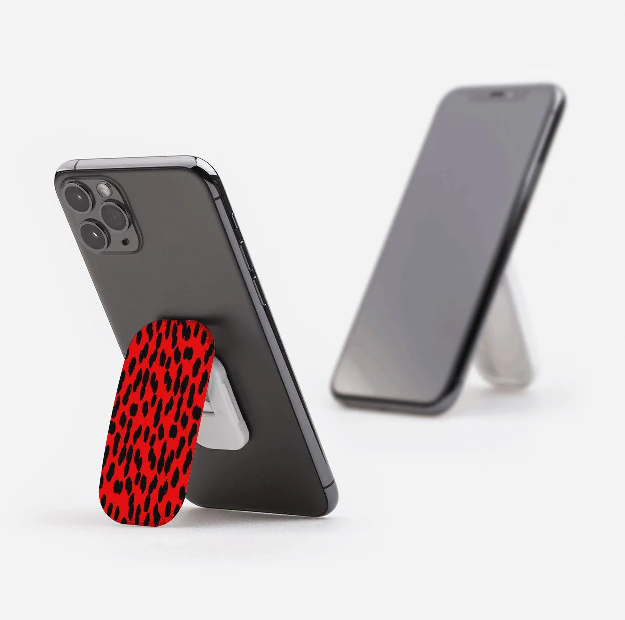 Black And Red Mono Phone Stand