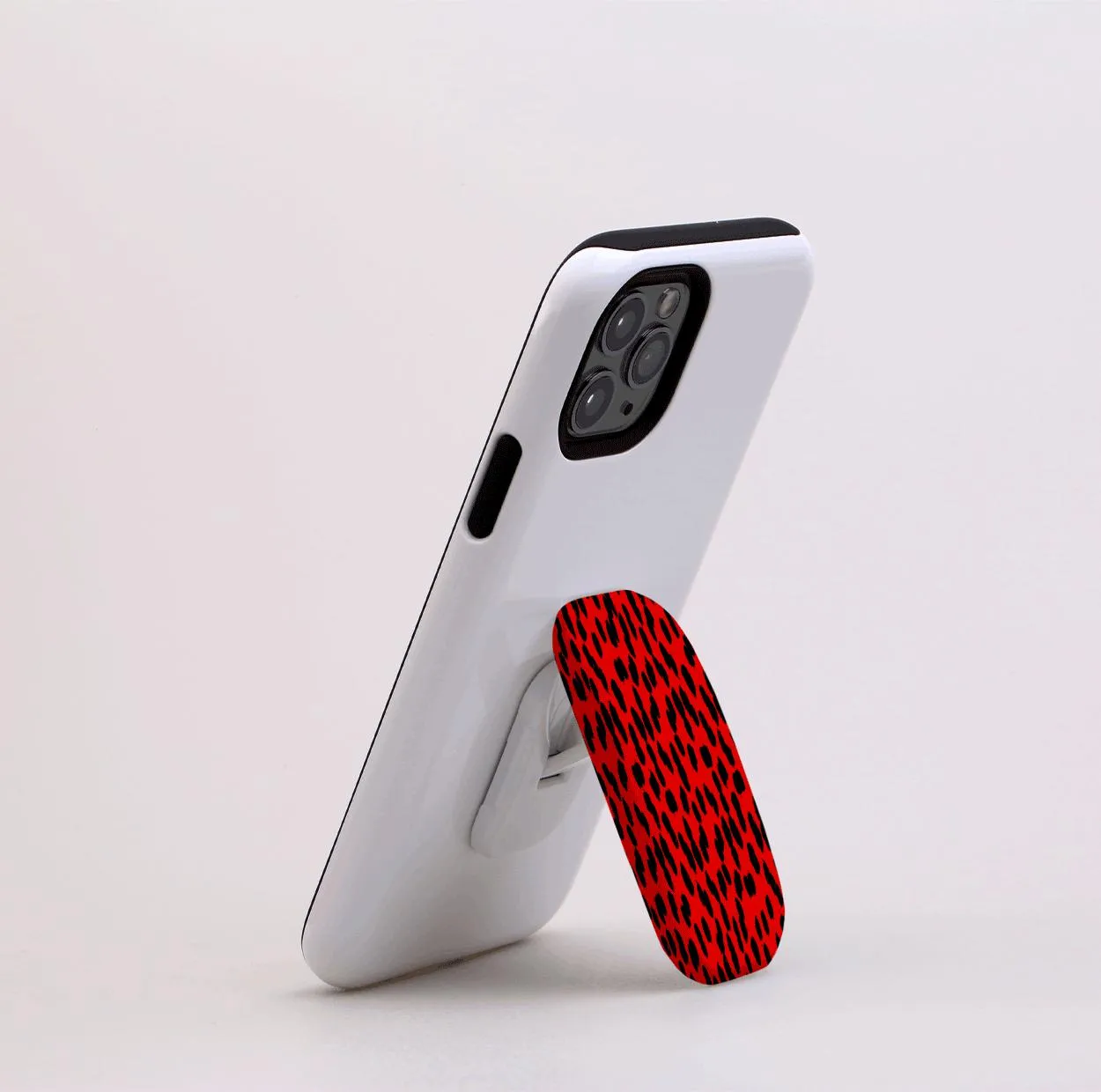 Black And Red Mono Phone Stand