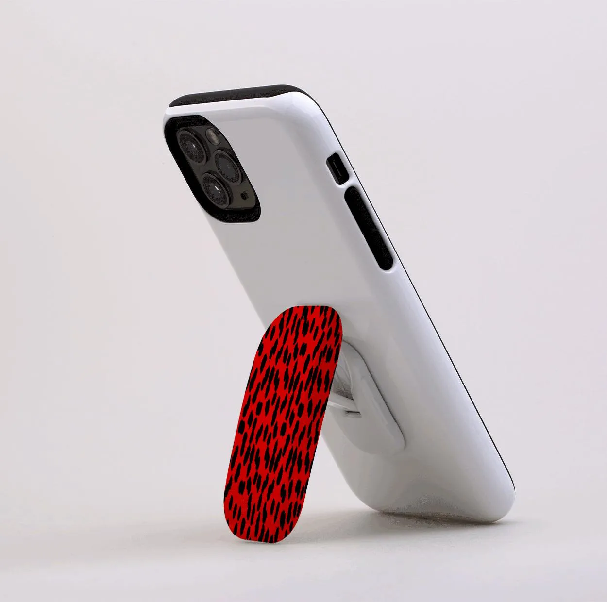 Black And Red Mono Phone Stand