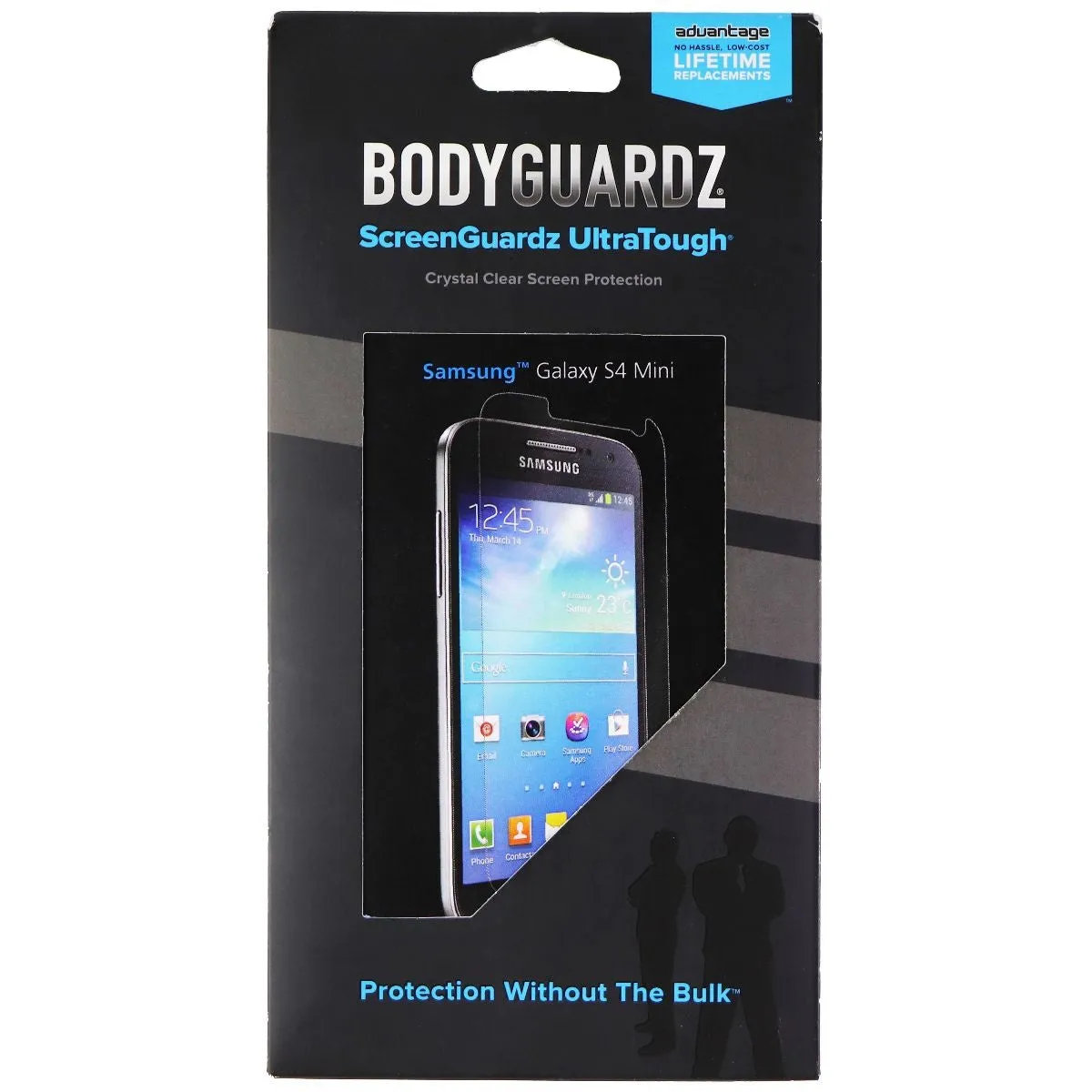 BodyGuardz ScreenGuardz UltraTough Screen Protector for Samsung Galaxy S4 Mini