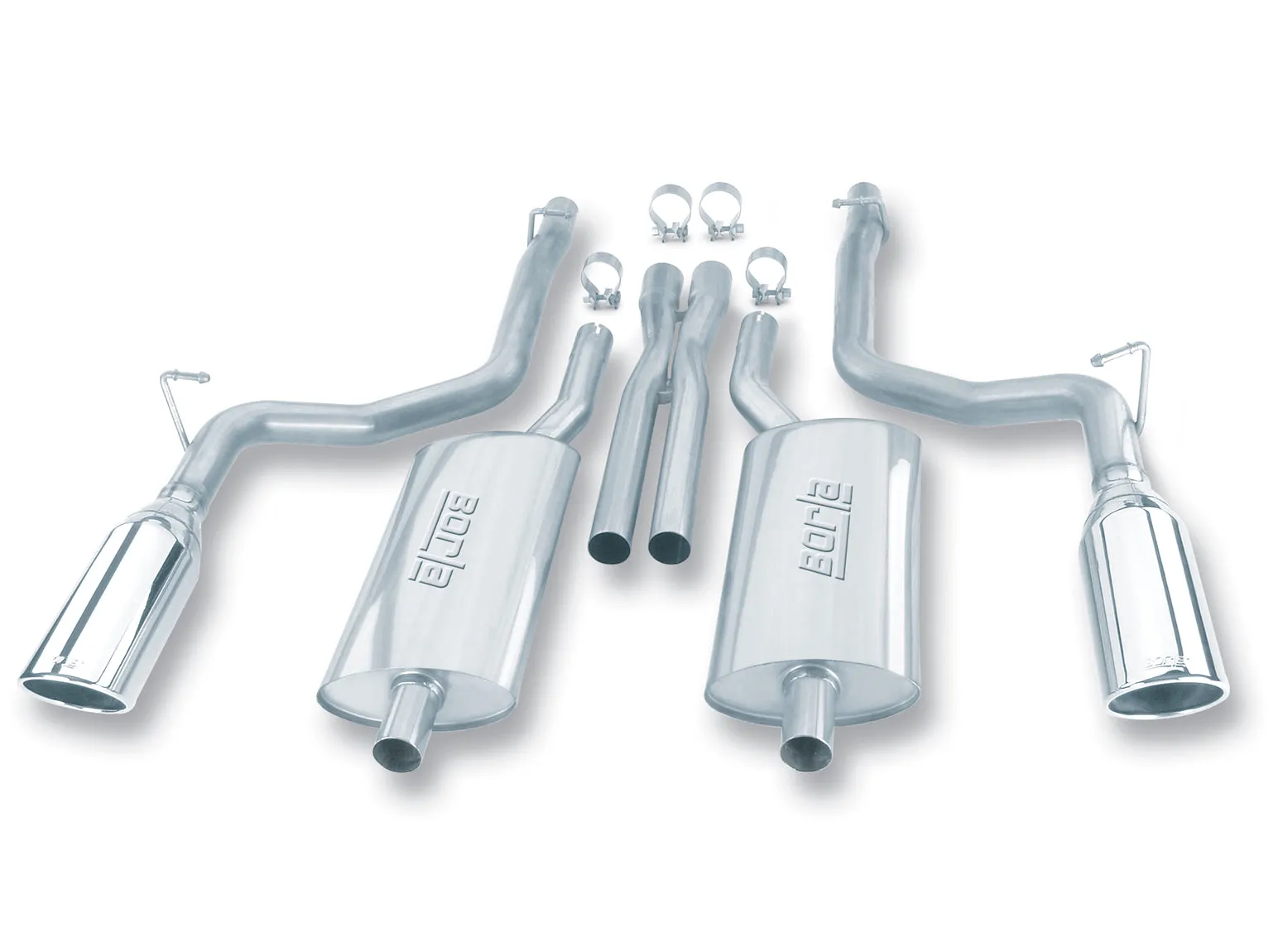 Borla Catback Exhaust Dodge Charger R/T [S-Type] (2006-2010) 140125