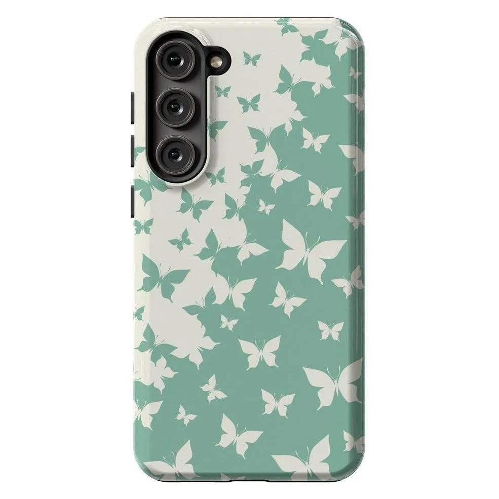 Butterfly Effect | Sage Colorblock Samsung Case