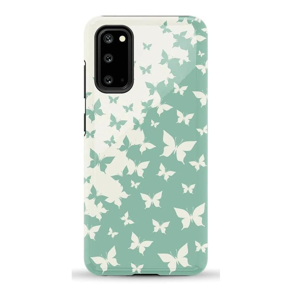 Butterfly Effect | Sage Colorblock Samsung Case