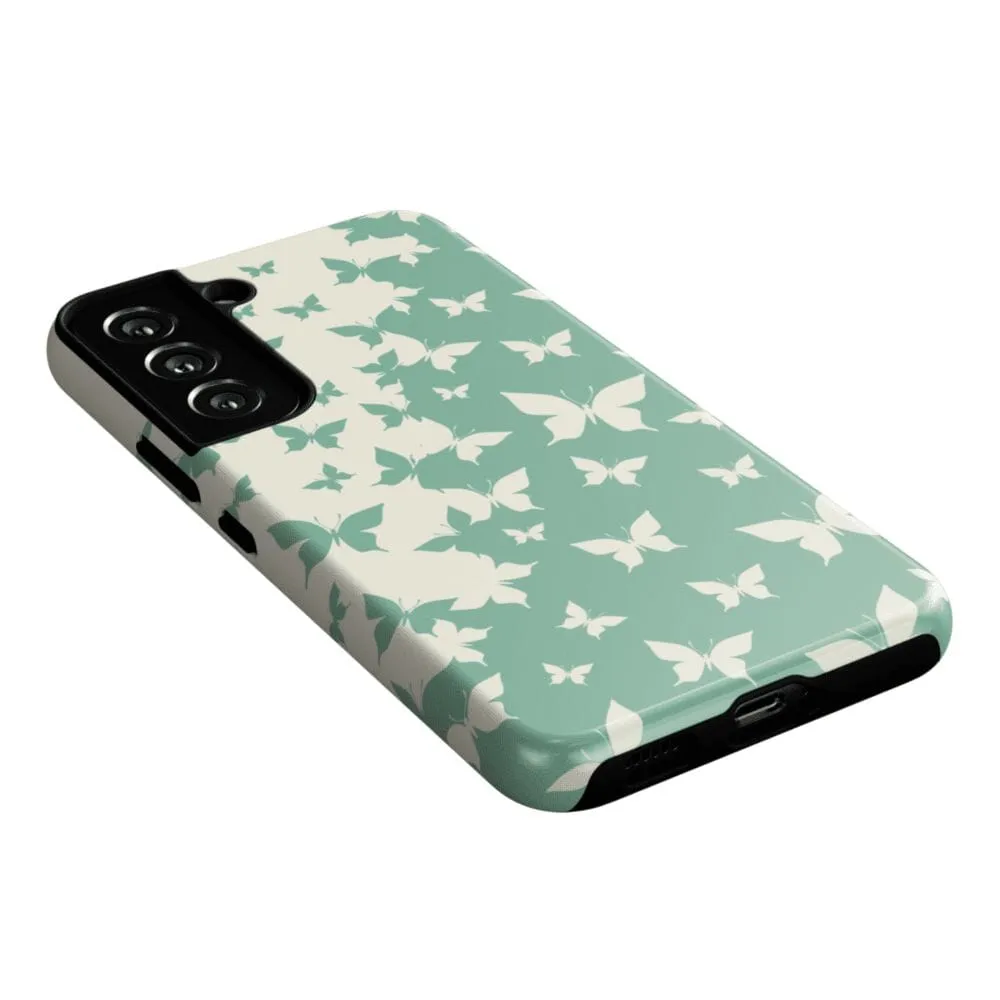 Butterfly Effect | Sage Colorblock Samsung Case