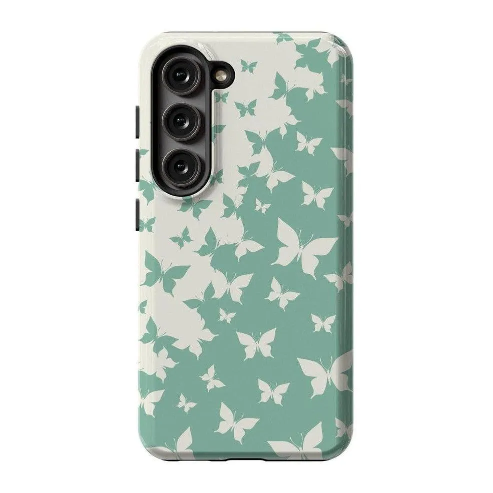 Butterfly Effect | Sage Colorblock Samsung Case