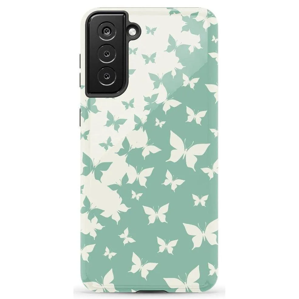 Butterfly Effect | Sage Colorblock Samsung Case