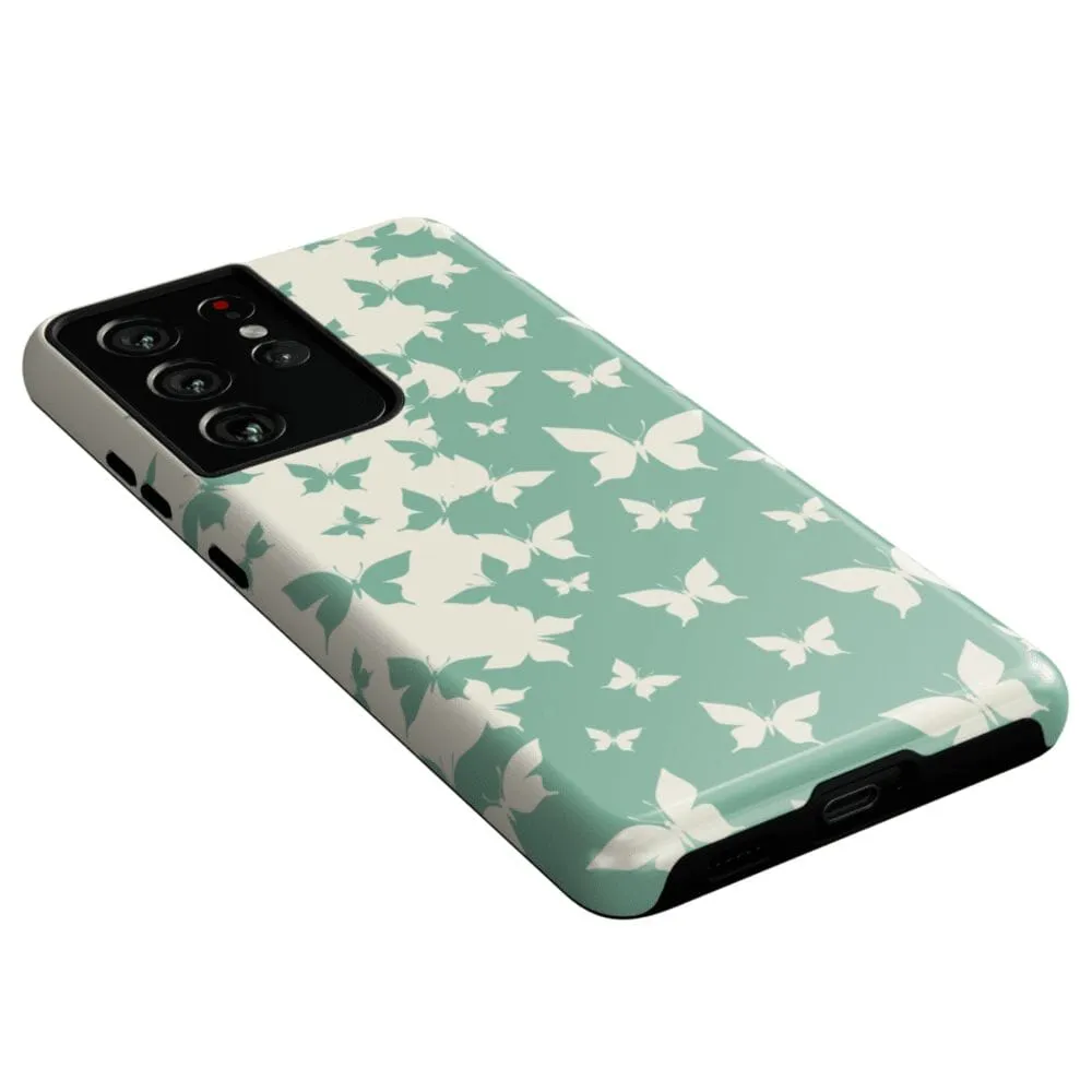 Butterfly Effect | Sage Colorblock Samsung Case