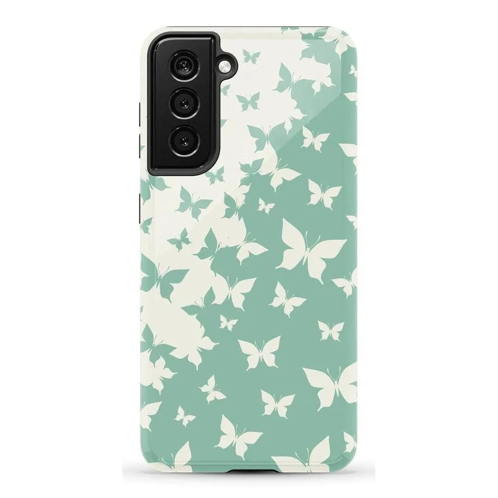 Butterfly Effect | Sage Colorblock Samsung Case