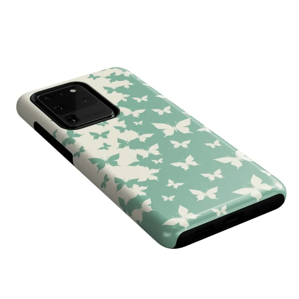 Butterfly Effect | Sage Colorblock Samsung Case