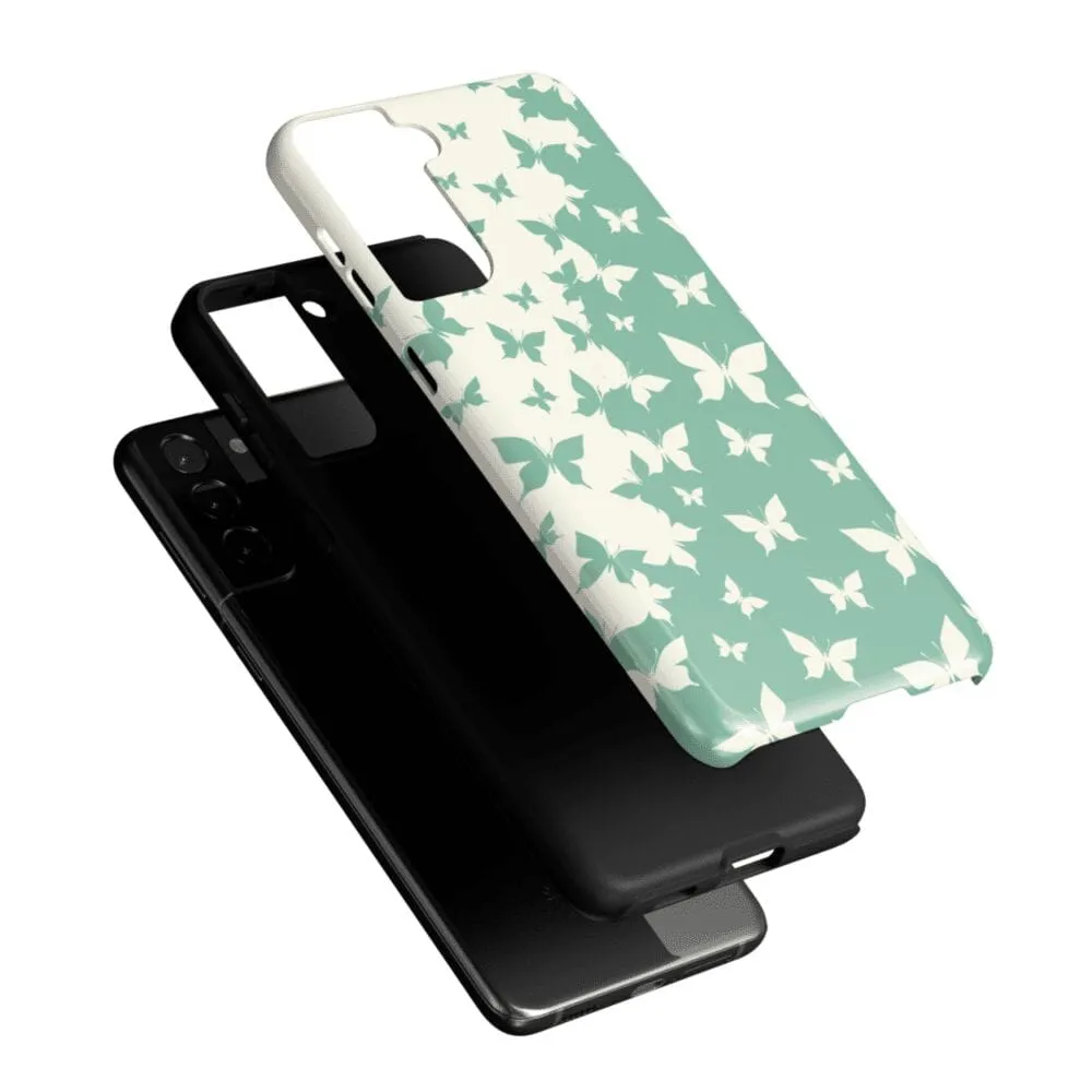 Butterfly Effect | Sage Colorblock Samsung Case